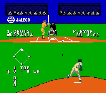 Bases Loaded 4 (USA) screen shot game playing